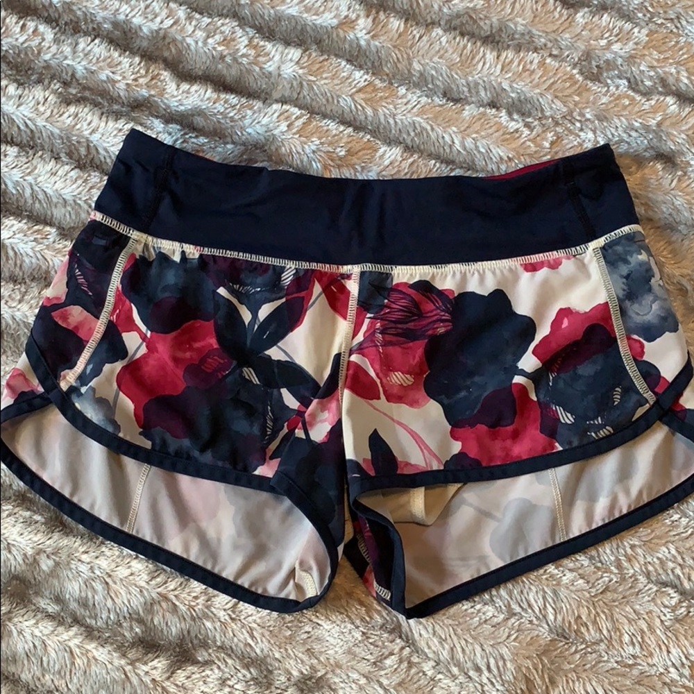 Lululemon Floral Shorts
